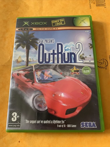 Xbox sega outrun komplett - sega,