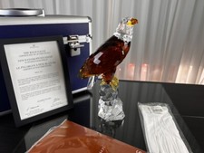 Swarovski Figur 1042762 Weisskopfseeadler 16,5 x 28,5 cm. Inkl. Koffer und Zerti