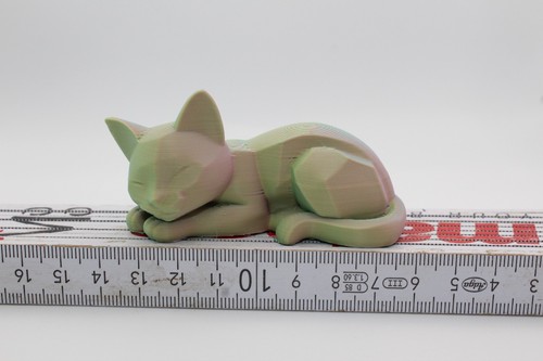 Katze figur schlafend - |,