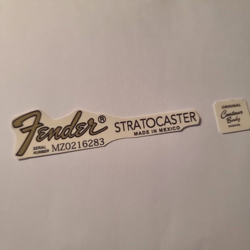 Waterslide decal für fender - für,