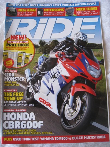 Ride magazine nov 2008 - magazine,