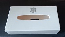 Kosmetiktuchbox Tuchspender Box aus Plastic, Taschentücher Weiß