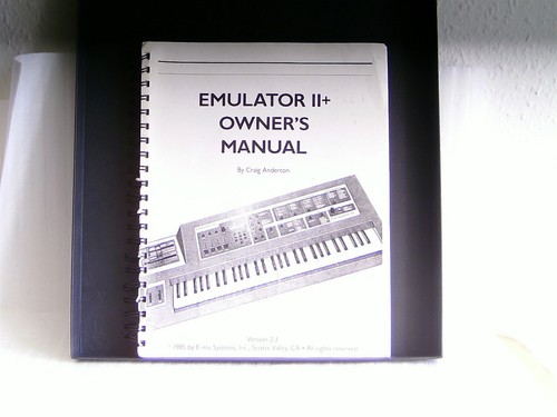 Emu systems emulator ii - emu,