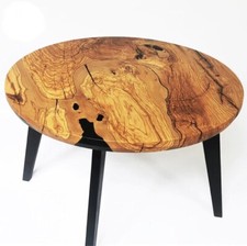 Olivenholztisch, Epoxidharz