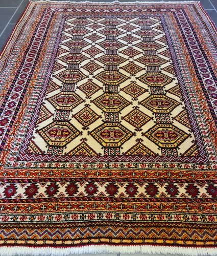 Teppich antik handgeknüpft - teppich,