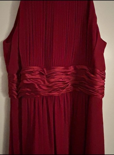 Dunkel rotes abendkleid - rotes, abendkleid/