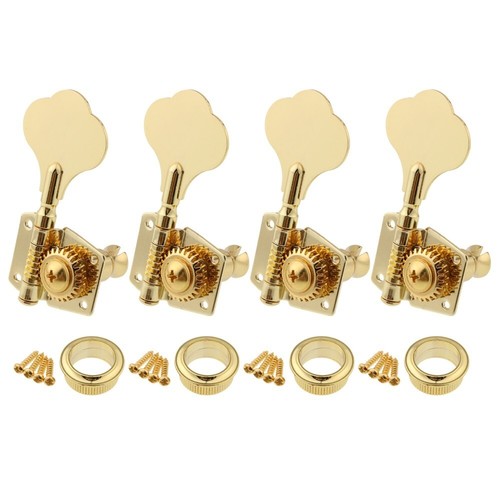 4pcs vintage open - gear, bass