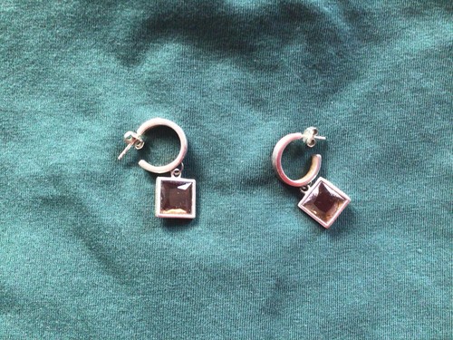 Esprit creolen mit eckigem - esprit,