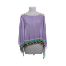 Missoni, Poncho, Größe: ONE SIZE, Lila/Mehrfarbig, Viskose, Feinstrick #nx4