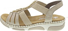 Rieker Damen Sandale beige