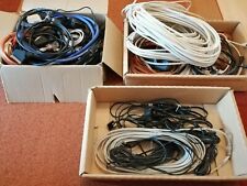 großes Kabel Verteiler Konvolut SCART TV Lautsprecher Audio Antenne Telefon...