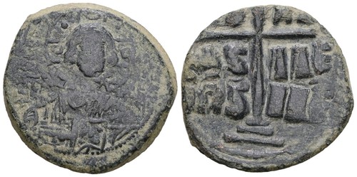 Byzanz anonymous follis - byzanz,