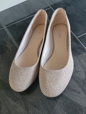 Ballerina mit Glitzersteinen Sommerschuhe Kleidschuhe  Graceland Gr. 39 Neu ??