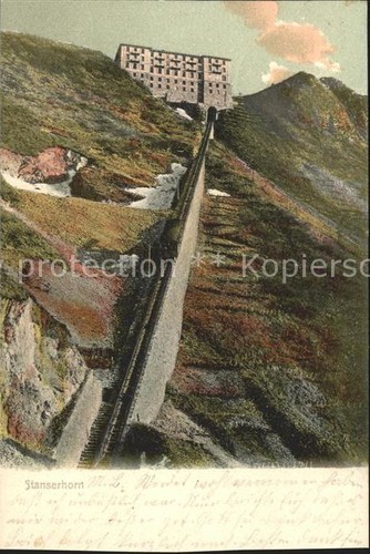 Zahnradbahn stanserhorn - stanserhorn,
