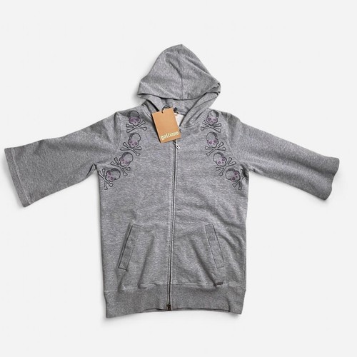 Galliano skull hoodie - skull,
