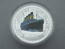 Niue 2 Dollars 2012 R.M.S Titanic 100th Anniversary  - Silber 999 ║ M237