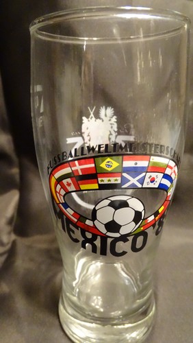 Glas fussball mexico 1986 - 1986, _