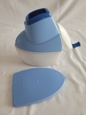 Tupperware Mahl-Chef Käse-Mühle mit 1 Rolle blau/weiß Cheese Mill Multi-Reibe