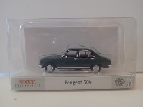 Brekina peugeot 504 limousine - 504,