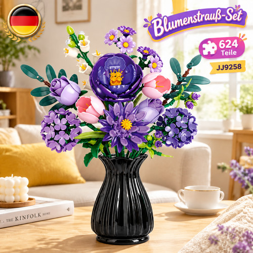 624pcs rose blumen - 624pcs,