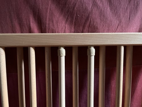 Kinderbett aus buchenholz mit - kinderbett,