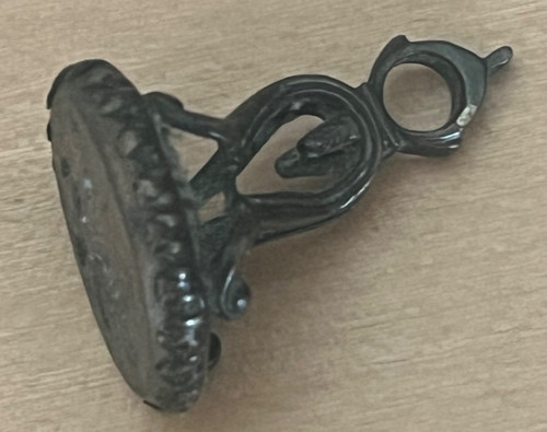 Alte petschaft 2x3cm löwe - petschaft,