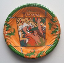 Disney & Burroughs TARZAN 1999 Party Teller Set (10) in OVP