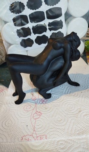 Figur paar skulptur - "paar",