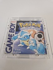Pokémon: Blaue Edition (Nintendo Game Boy) Spiel Anleitung & OVP + Acryl-Case