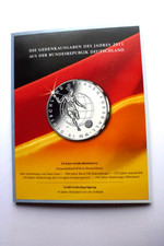 6 x 10 Euro BRD Gedenkmünzen