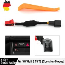 Für VW Golf 6 T5 T6 Automatik Stop Start Motor System Kabel Plug Eliminator set