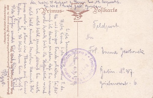 693297 feldpostkt 1 wk - 693297), dr