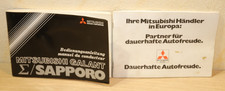 Mitsubishi Galant / Sapporo -  Betriebsanleitung "1977"  Bedienungsanleitung