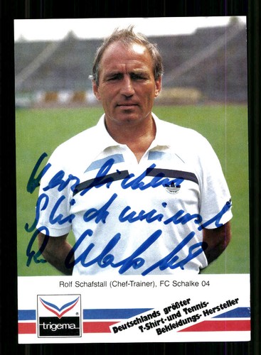 Rolf schafstall autogrammkarte - rolf,