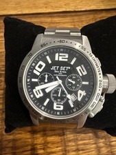 Jet Uhr Set J37573 San Remo Chronograph Quarz + Garantie + Glieder