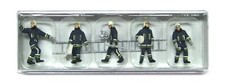 Preiser 10484 Feuerwehrmänner in moderner Einsatzkleidung Spur H0 1:87