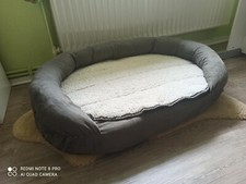 Karlie Orthopädisches Hundebett , oval, grau