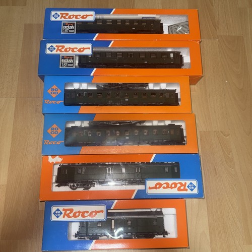 Roco personenwagen - 6x,