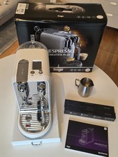 Nespresso Sage Creatista Plus SNE800 Kaffeemaschine weiß Kapselhalter OVP Kaffee