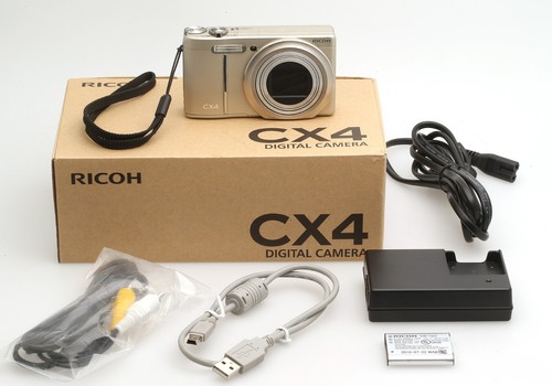 Ricoh cx4 digital kamera mit - ricoh, digital-kamera