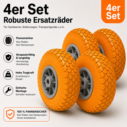 Rad 260mm sackkarrenrad - rad,
