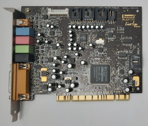 Creative sound blaster live - sound,