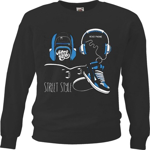 Sweatshirt street style - sweatshirt,