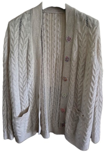 Hochwertige strickjacke 42 - hochwertige, gr.42