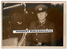 Foto Angehöriger NVA DDR Berlin Bär Kokarde 1.Form bis 1961 AK orig. 6743
