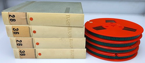 Orange basf spulen 13cm - 4,