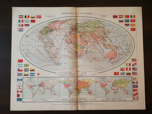 Vintage karte seite - vintage,