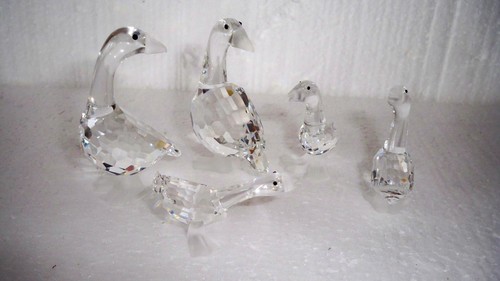 Swarovski glasfiguren gänse - -,