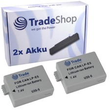 2x AKKU 1200mAh für Canon