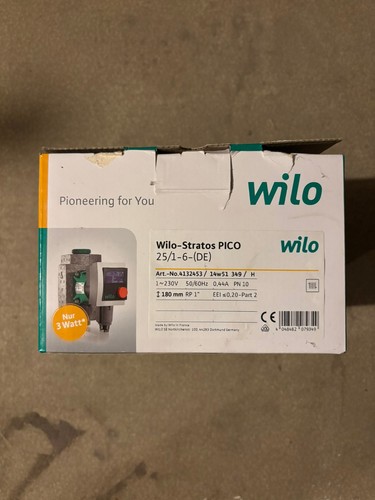 Wilo stratos pico - pico, 25/1-6